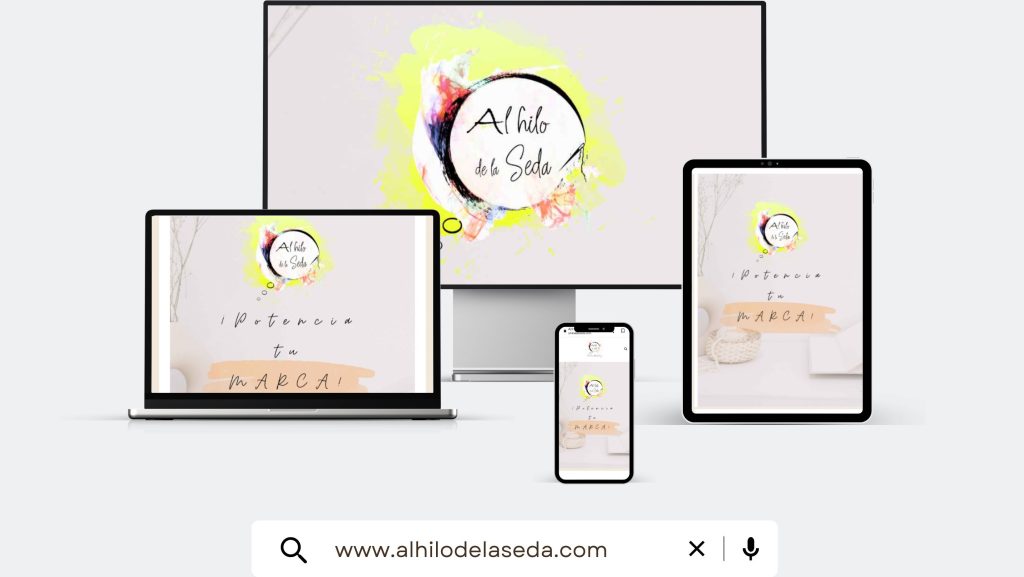 Página web adaptable y flexible en su diseño a tablets y móviles